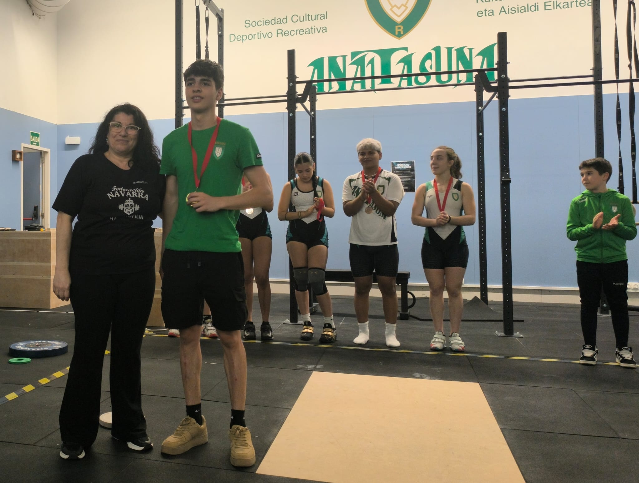 Mayoría de récords femeninos en los Campeonatos de Halterofilia del 3 de mayo en Anaitasuna